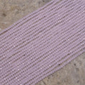 Crystal Faceted Rondelle Rose Water Opal (No AB) , 2mm 4mm 6mm 8mm